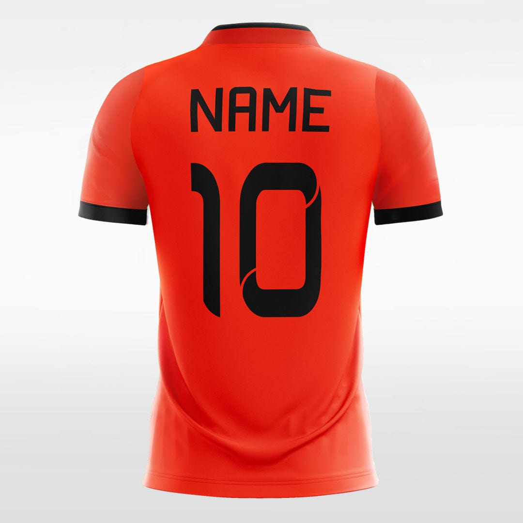 Classic 26 - Customized Men's Fluorescent Sublimated Football Jersey
