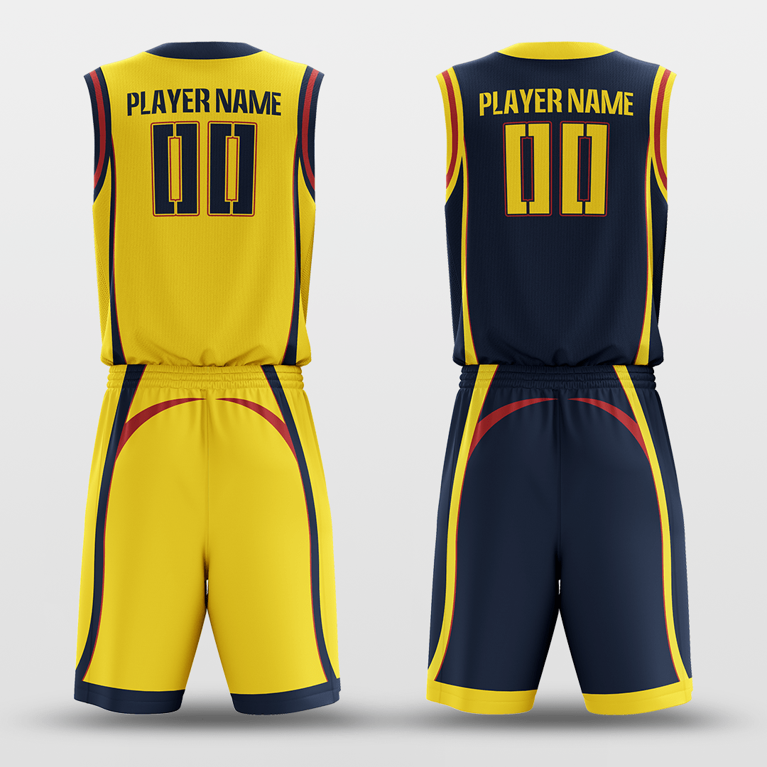 CLASSIC20 - Customized Reversible Sublimated Basketball Set