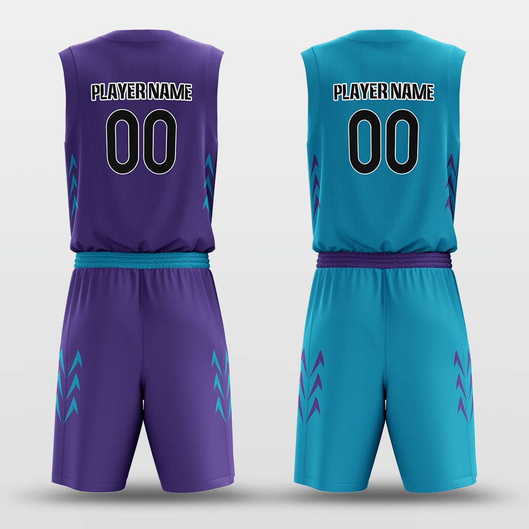 Classic57 - Customized Reversible Sublimated Basketball Set