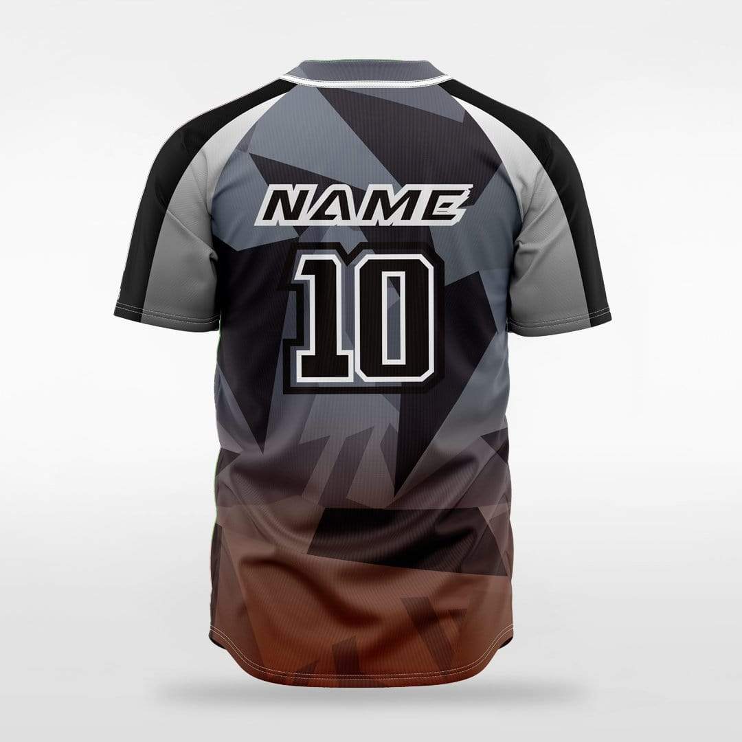 Das Engine - Customized Men's Sublimated Full-Button Baseball Jersey