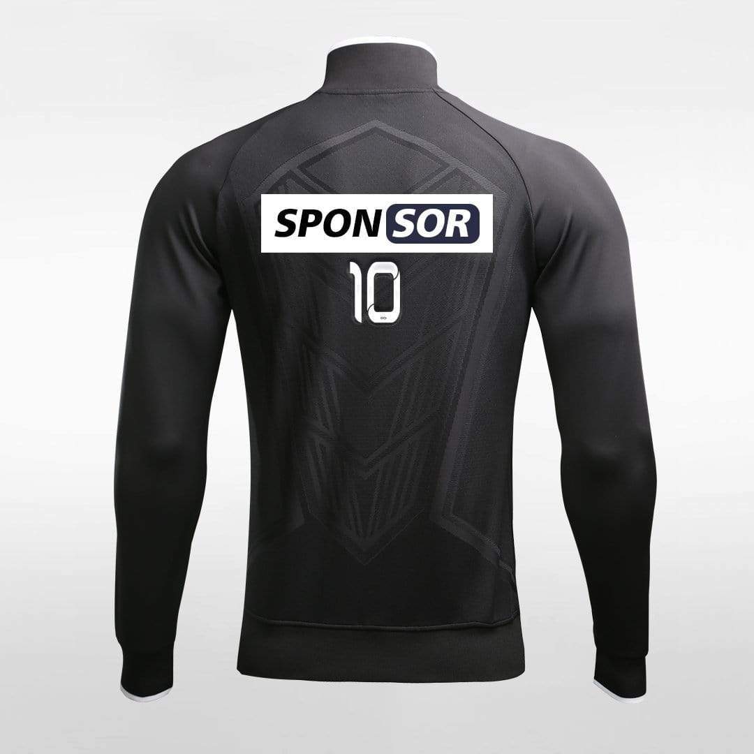 Customized Adult Jacquard Weave Full-Zip Jacket