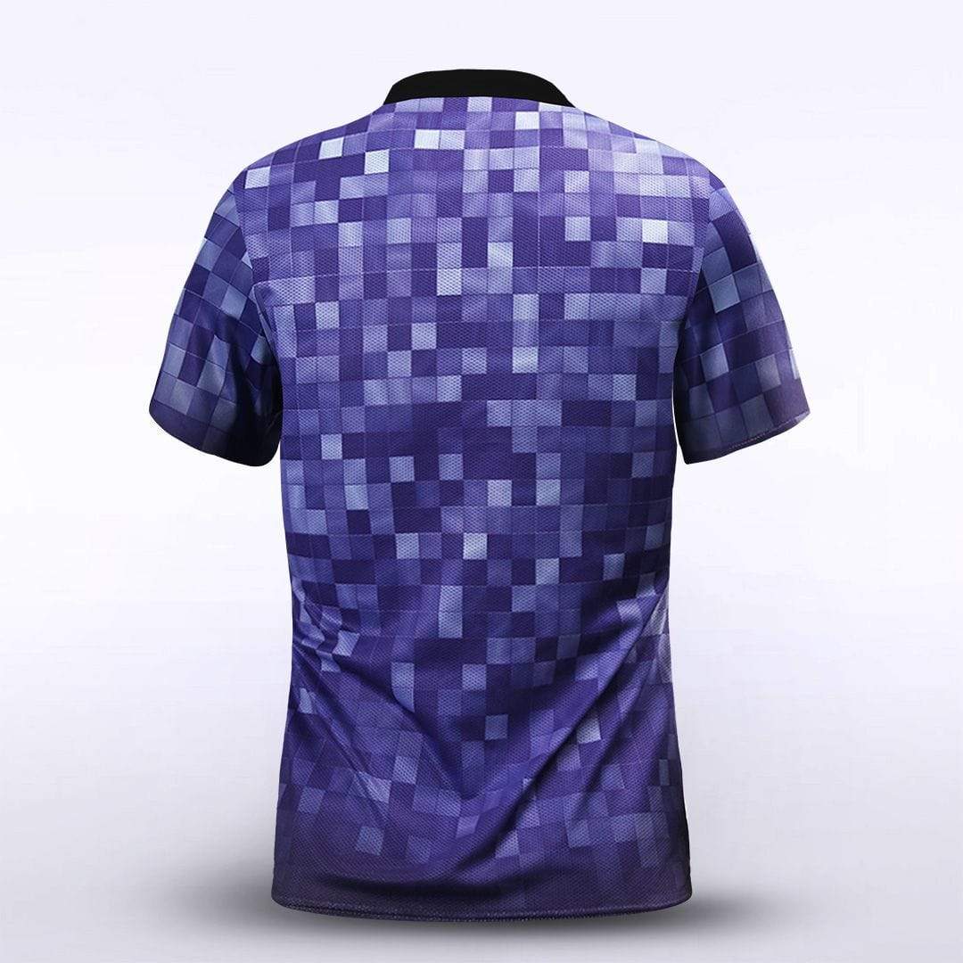 Pixel Mosaic - Customized Kid's Sublimated Football Jersey