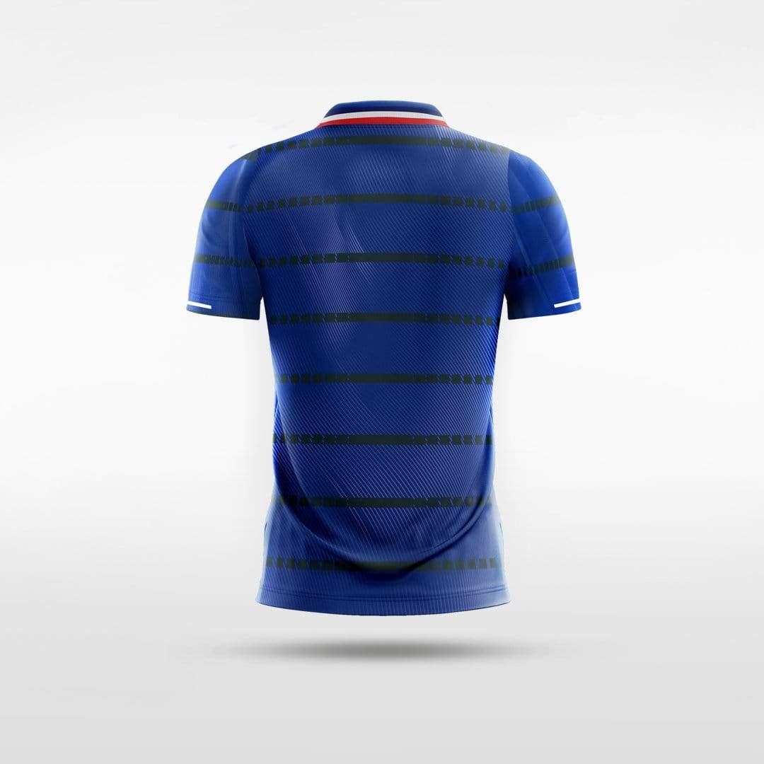 Team France - Customized Kid's Sublimated Football Jersey