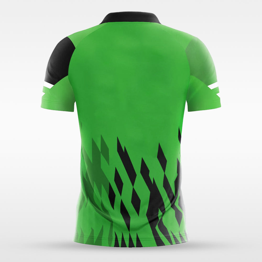 Pixel Fire - Customized Men's Sublimated Football Jersey