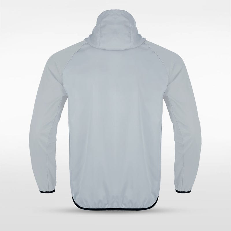 Historic Greek - Customized Men's Sublimated Full-Zip Waterproof