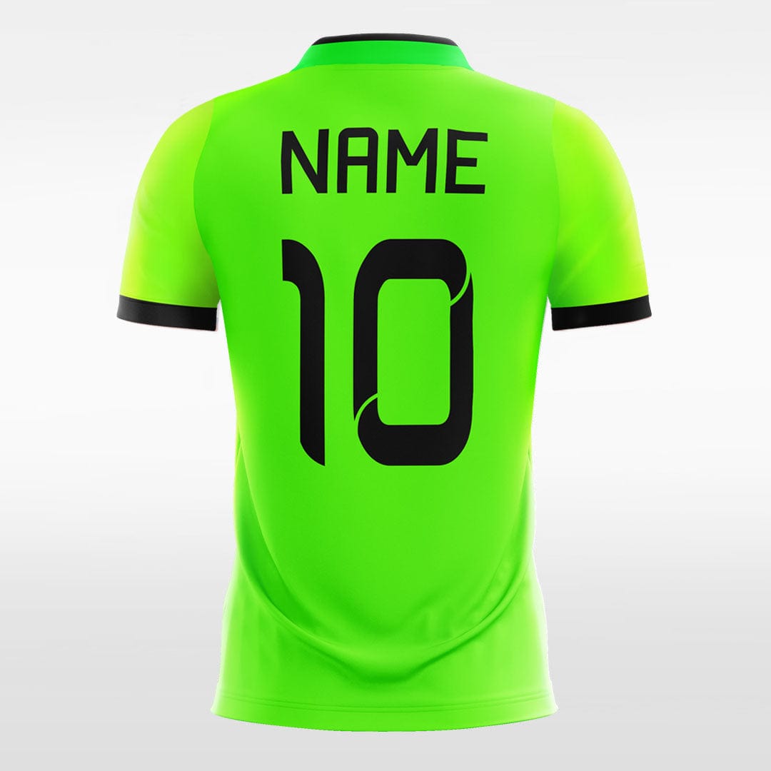 Classic 26 - Customized Men's Fluorescent Sublimated Football Jersey