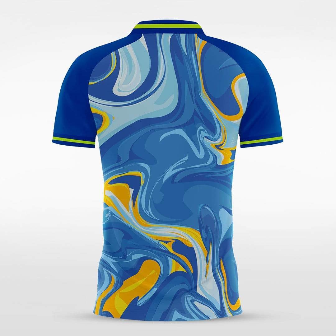 Lava - Customized Men's Sublimated Football Jersey