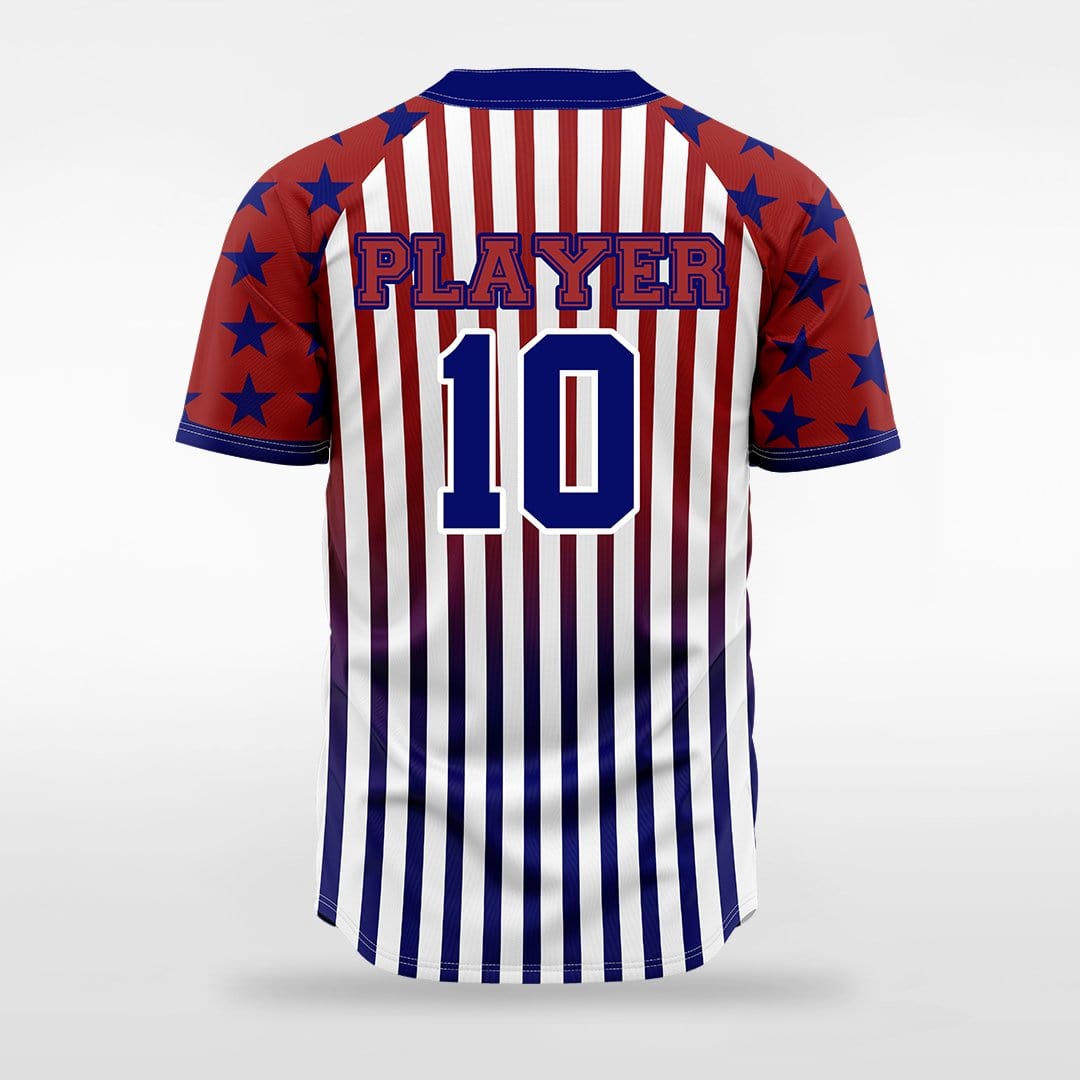 Patriot III - Customized Men's Sublimated 2-Button Baseball Jersey