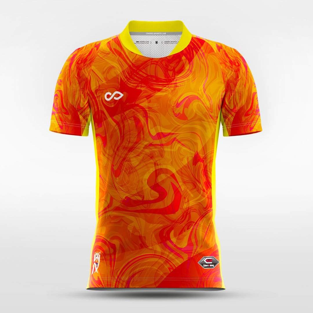 YIN AND YANG - Customized Men's Sublimated Football Jersey