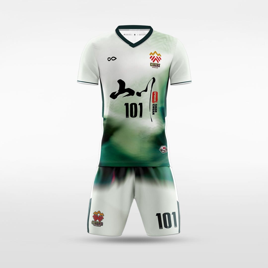 Mountains And Rivers - Kid's Sublimated Football Kit