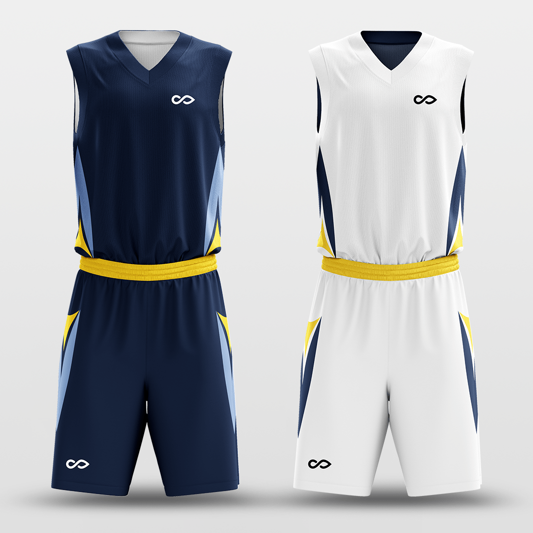 Grizzly - Customized Reversible Sublimated Basketball Set