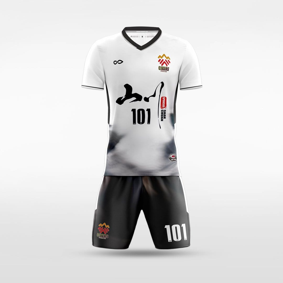 Mountains And Rivers - Kid's Sublimated Football Kit