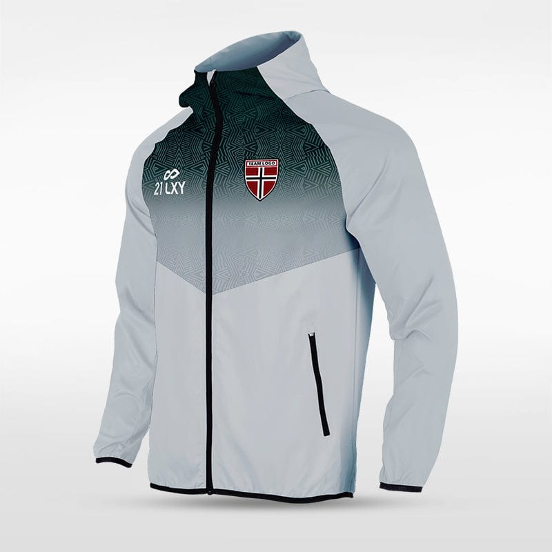 Historic Maya - Customized Men's Sublimated Full-Zip Waterproof
