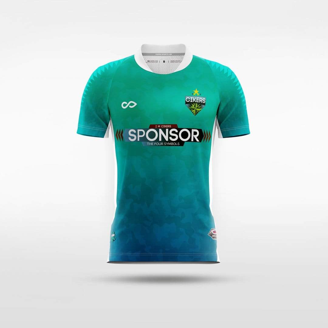 The Four Symbols - Customized Kid's Sublimated Football Jersey