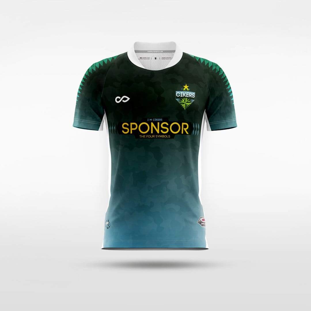 The Four Symbols - Customized Kid's Sublimated Football Jersey