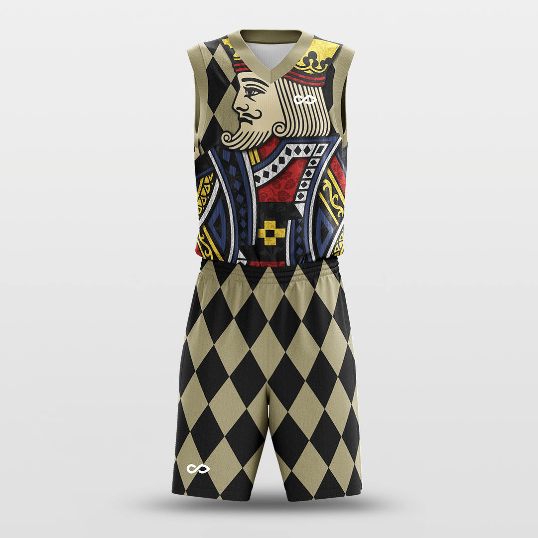 King - Customized Sublimated Basketball Set