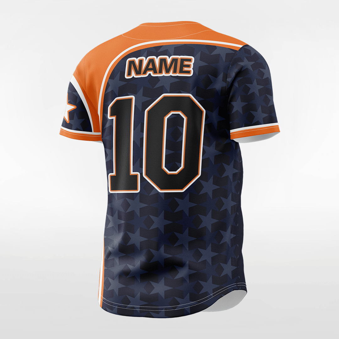 Classic5 - Customized Men's Sublimated Button Down Baseball Jersey