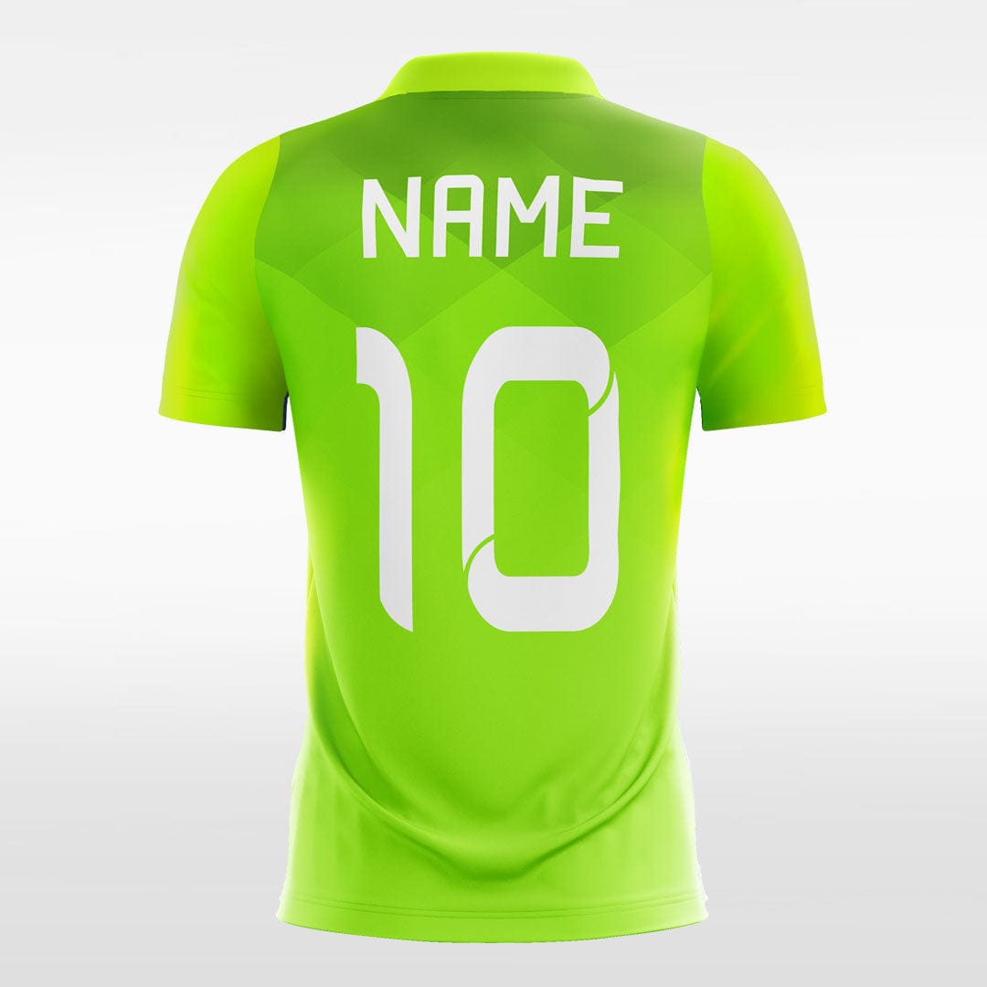 Reflection - Customized Men's Sublimated Football Jersey Fluorescent