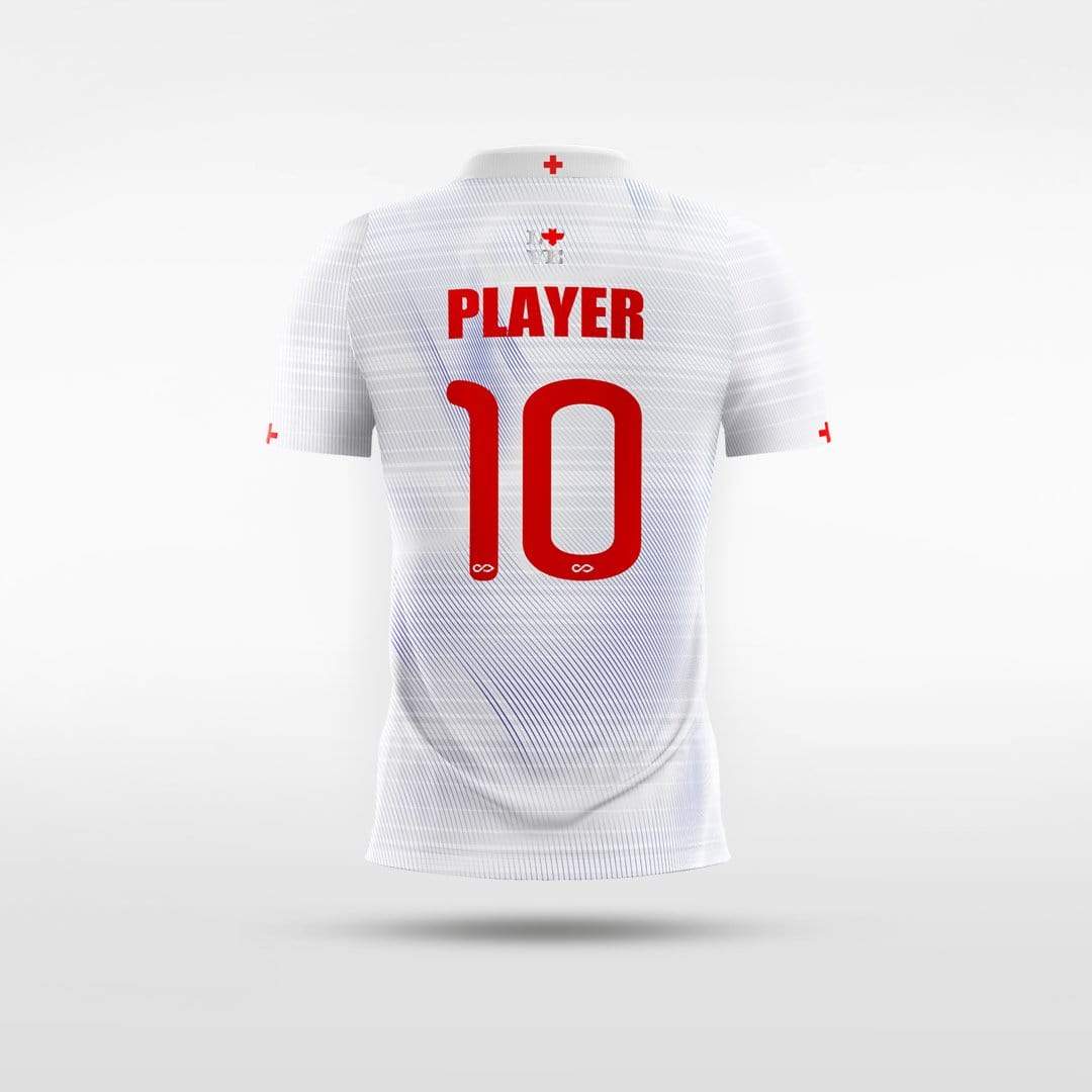 Team England - Customized Kid's Sublimated Football Jersey