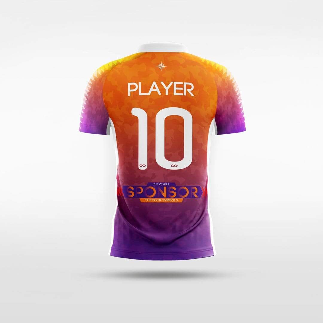 The Four Symbols - Customized Kid's Sublimated Football Jersey