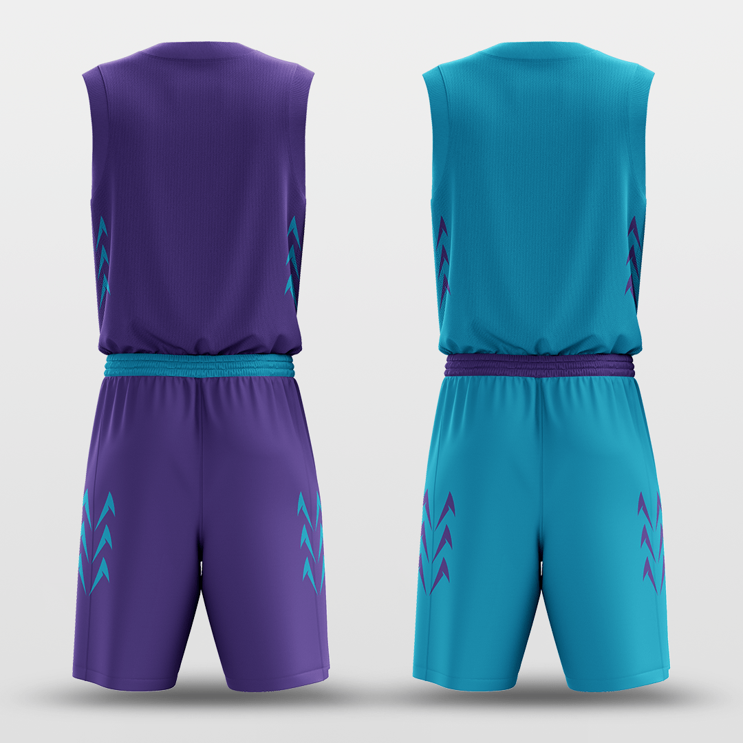 Classic57 - Customized Reversible Sublimated Basketball Set