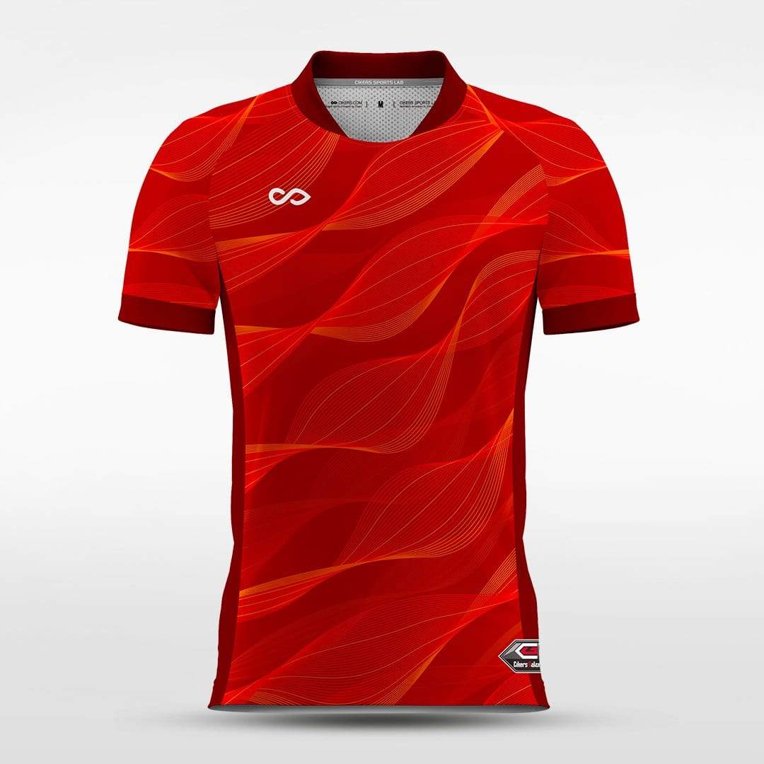 Streamer - Customized Men's Sublimated Football Jersey