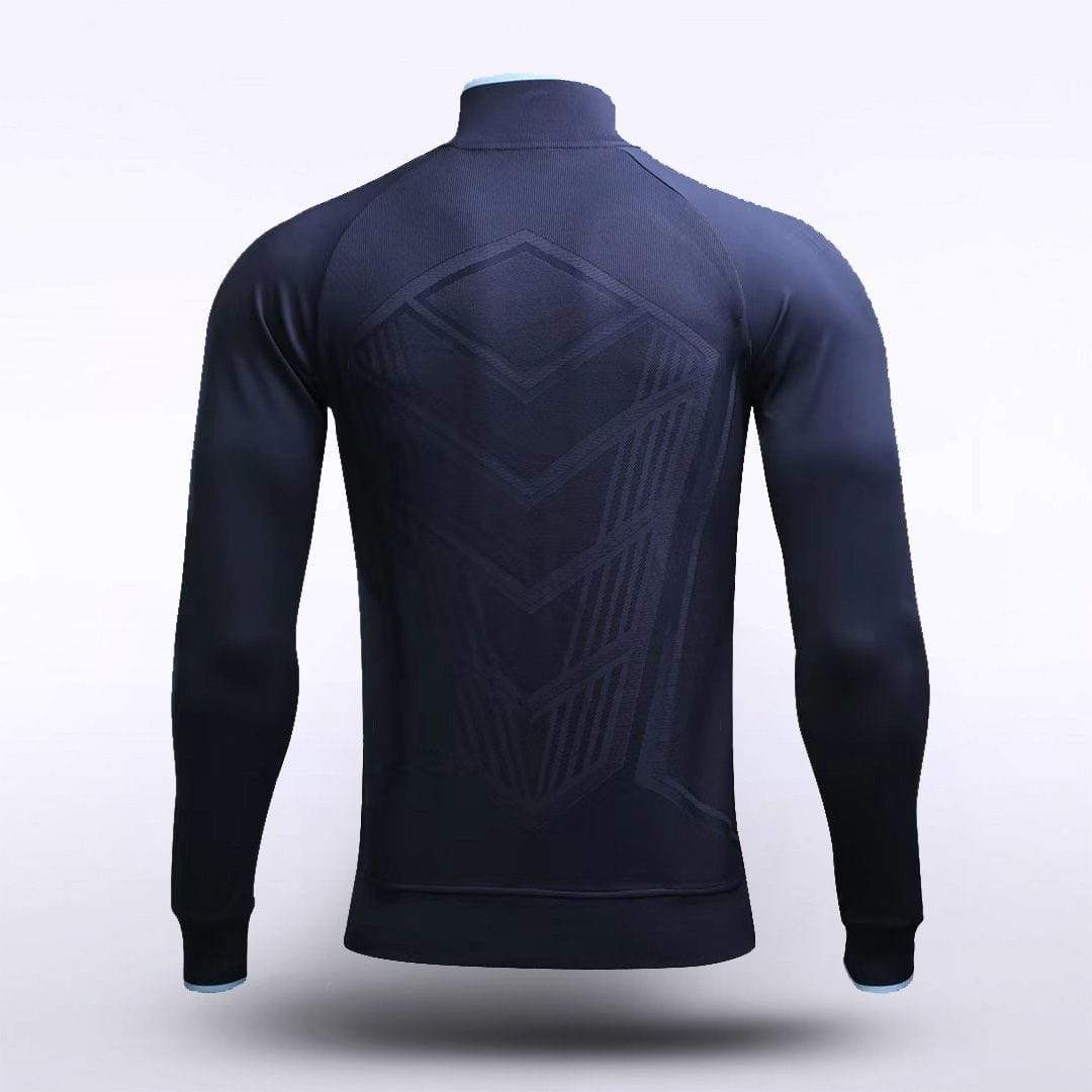 Customized Adult Jacquard Weave Full-Zip Jacket
