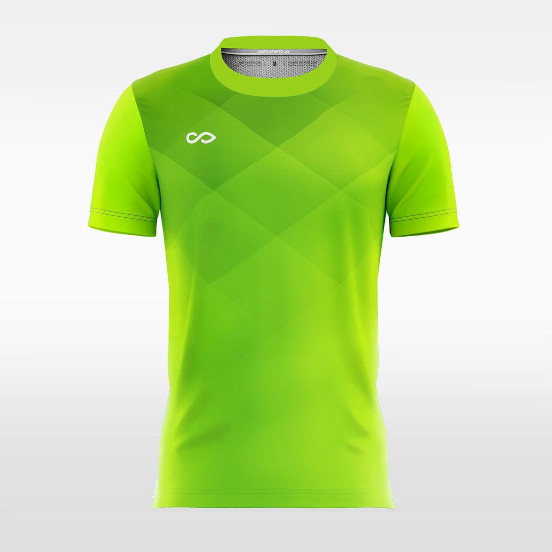 Reflection - Customized Men's Sublimated Football Jersey Fluorescent