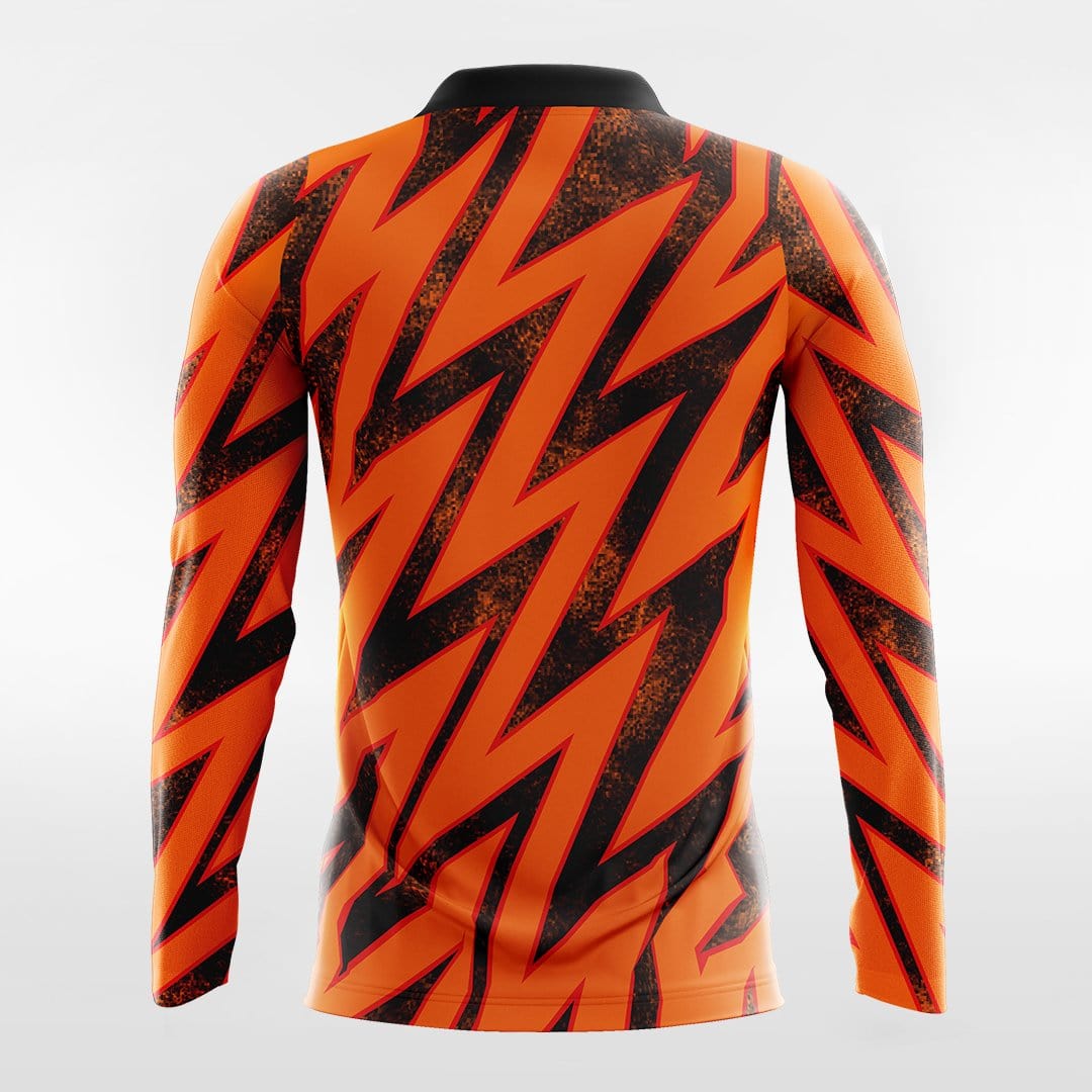 Pop Camouflage 2 - Customized Men's Sublimated Long Sleeve Football Jersey