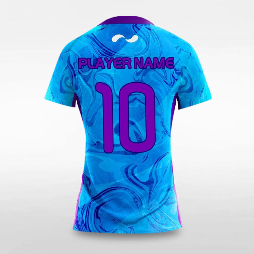 Yin and Yang - Customized Women's Sublimated Football Jersey