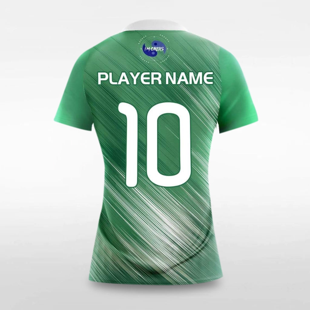The Four Symbols - Customized Women's Sublimated Football Jersey
