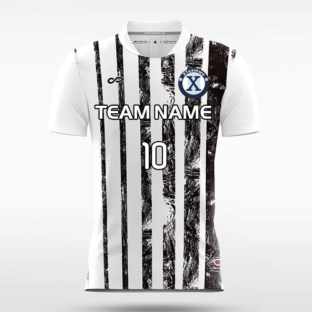 Juve - Customized Men's Sublimated Football Jersey