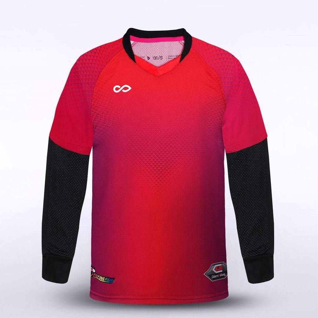Flying Fish - Customized Kids Long Sleeve Goalkeeper Jersey