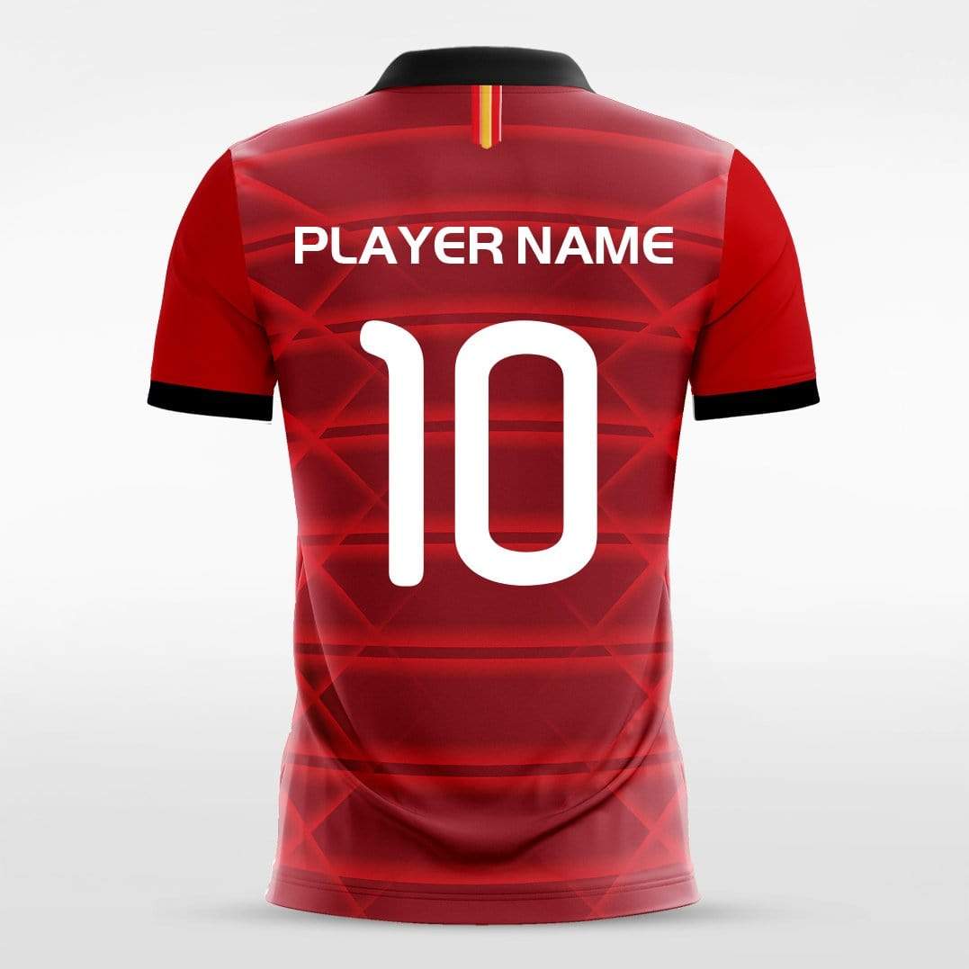 Fortified Parallel - Customized Men's Sublimated Football Jersey