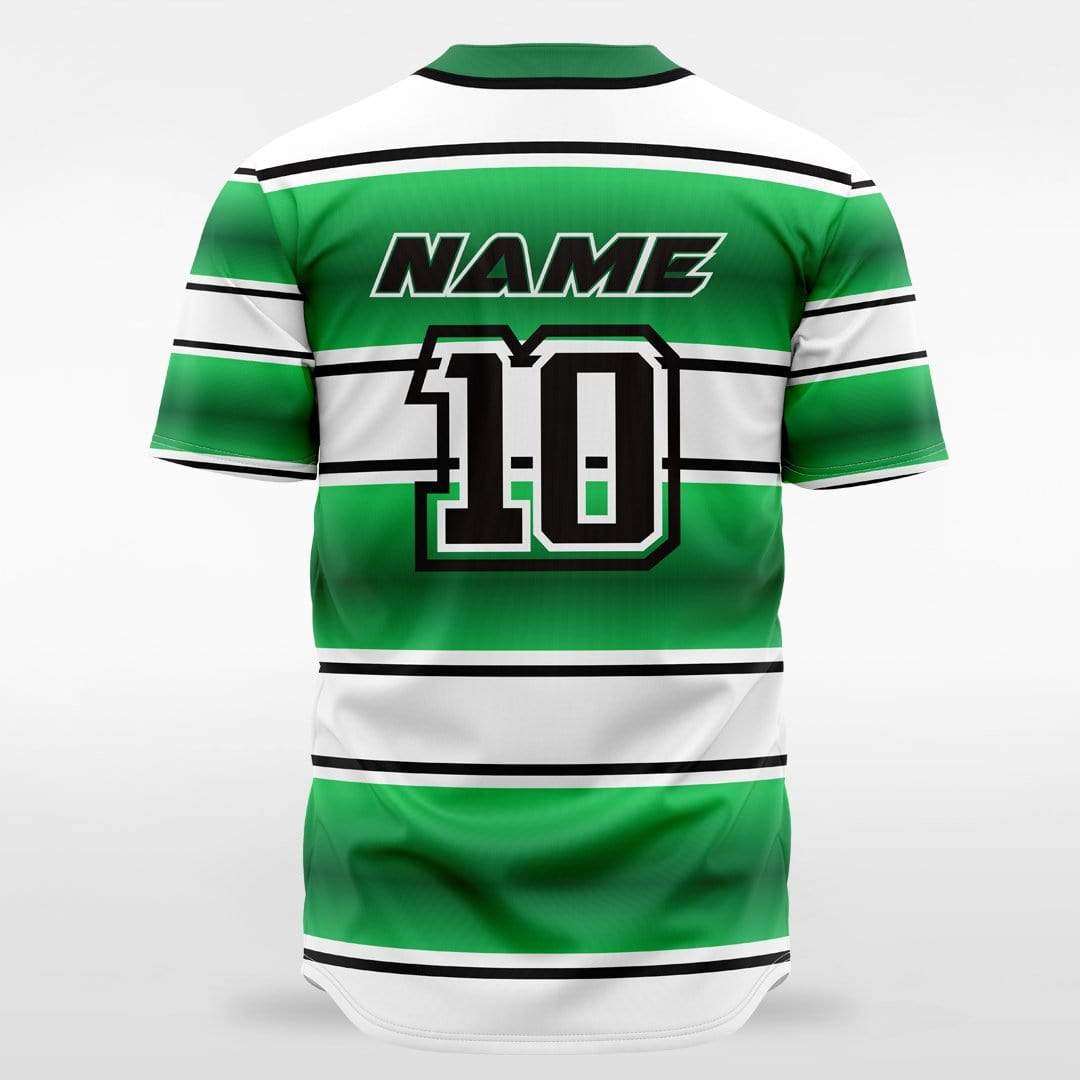 Tropical - Customized Men's Sublimated Full-Button Baseball Jersey
