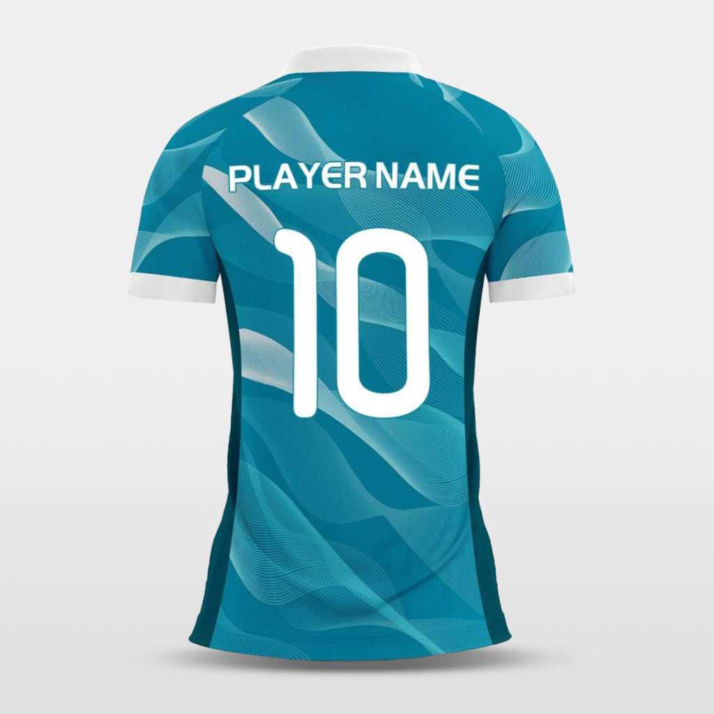 Streamer - Customized Women's Sublimated Football Jersey