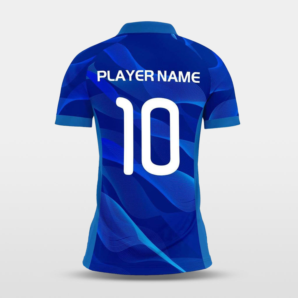 Streamer - Customized Women's Sublimated Football Jersey