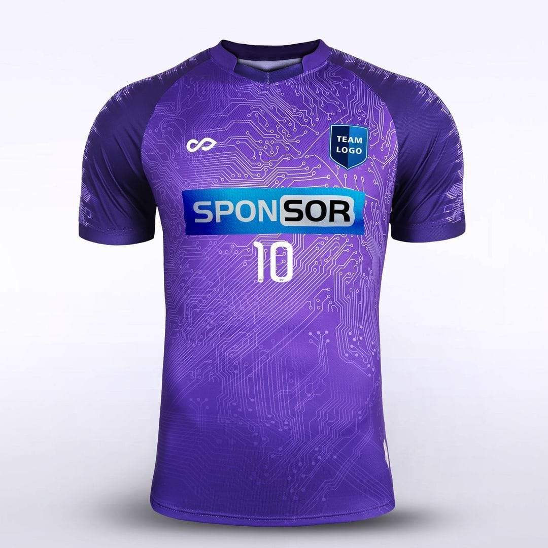 Artificial Intelligence -Customized Men's Football Jersey - Transfer Print