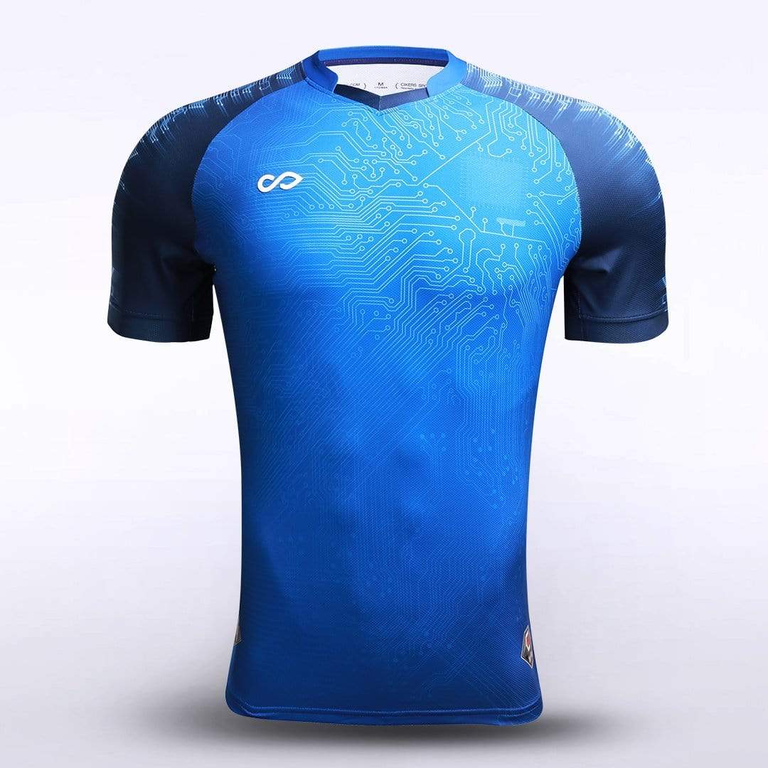 Artificial Intelligence -Customized Men's Football Jersey - Transfer Print