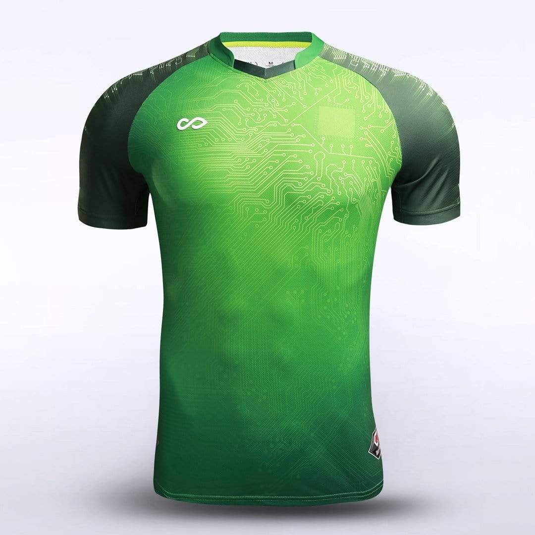 Artificial Intelligence -Customized Men's Football Jersey - Transfer Print