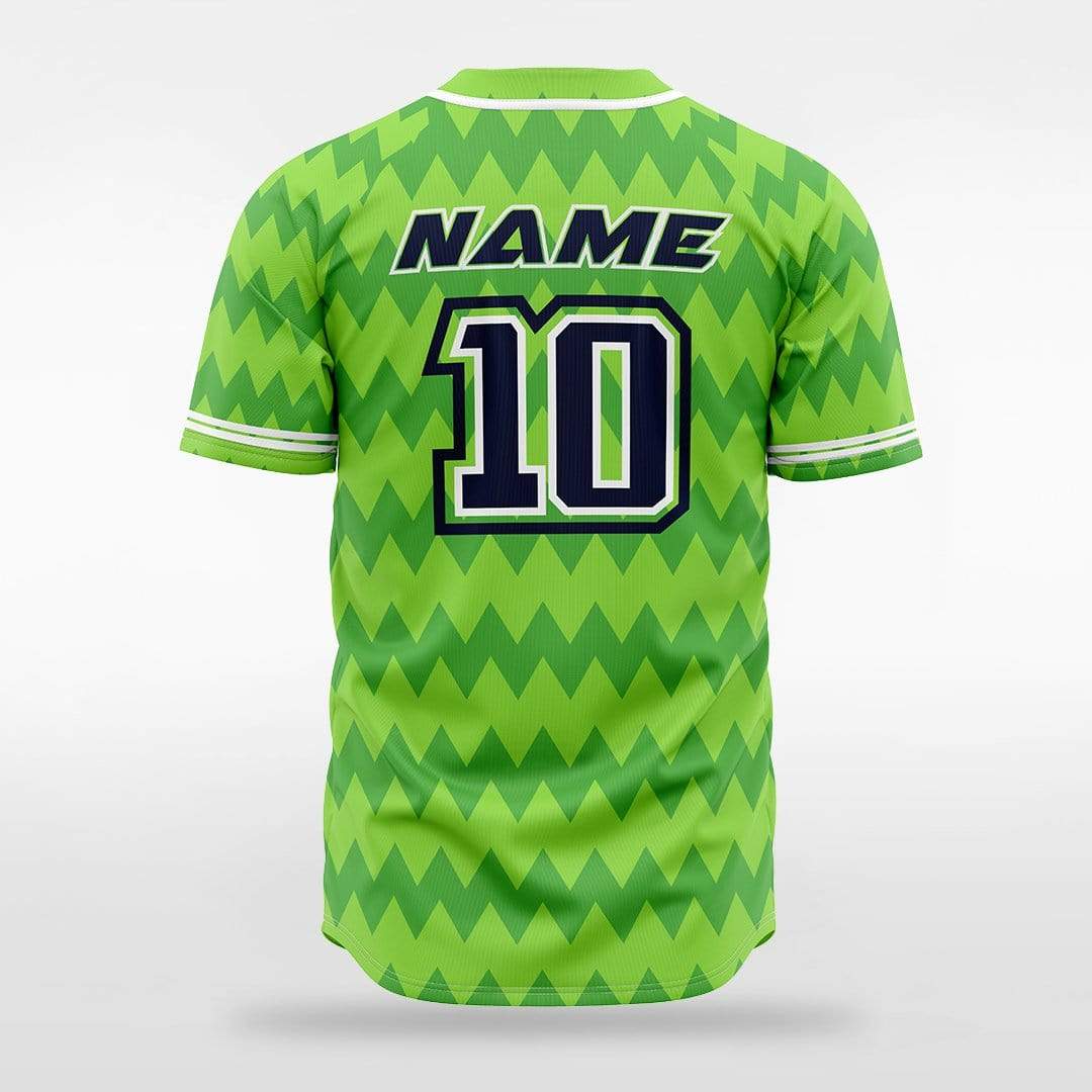 Thunderbird - Customized Men's Sublimated Full-Button Baseball Jersey