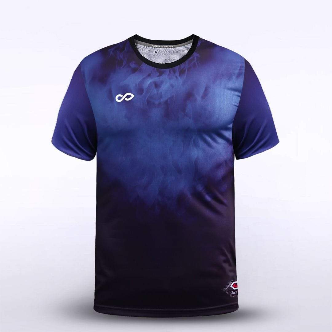 Space Vapor - Customized Kid's Sublimated Football Jersey