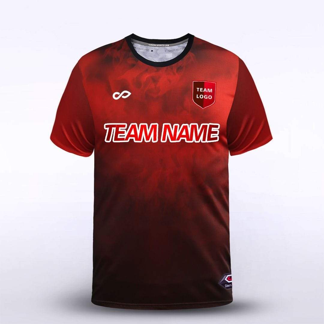 Space Vapor - Customized Kid's Sublimated Football Jersey