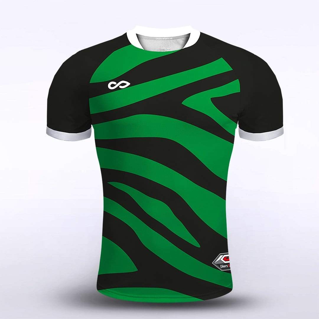 Jungle - Customized Men's Sublimated Football Jersey