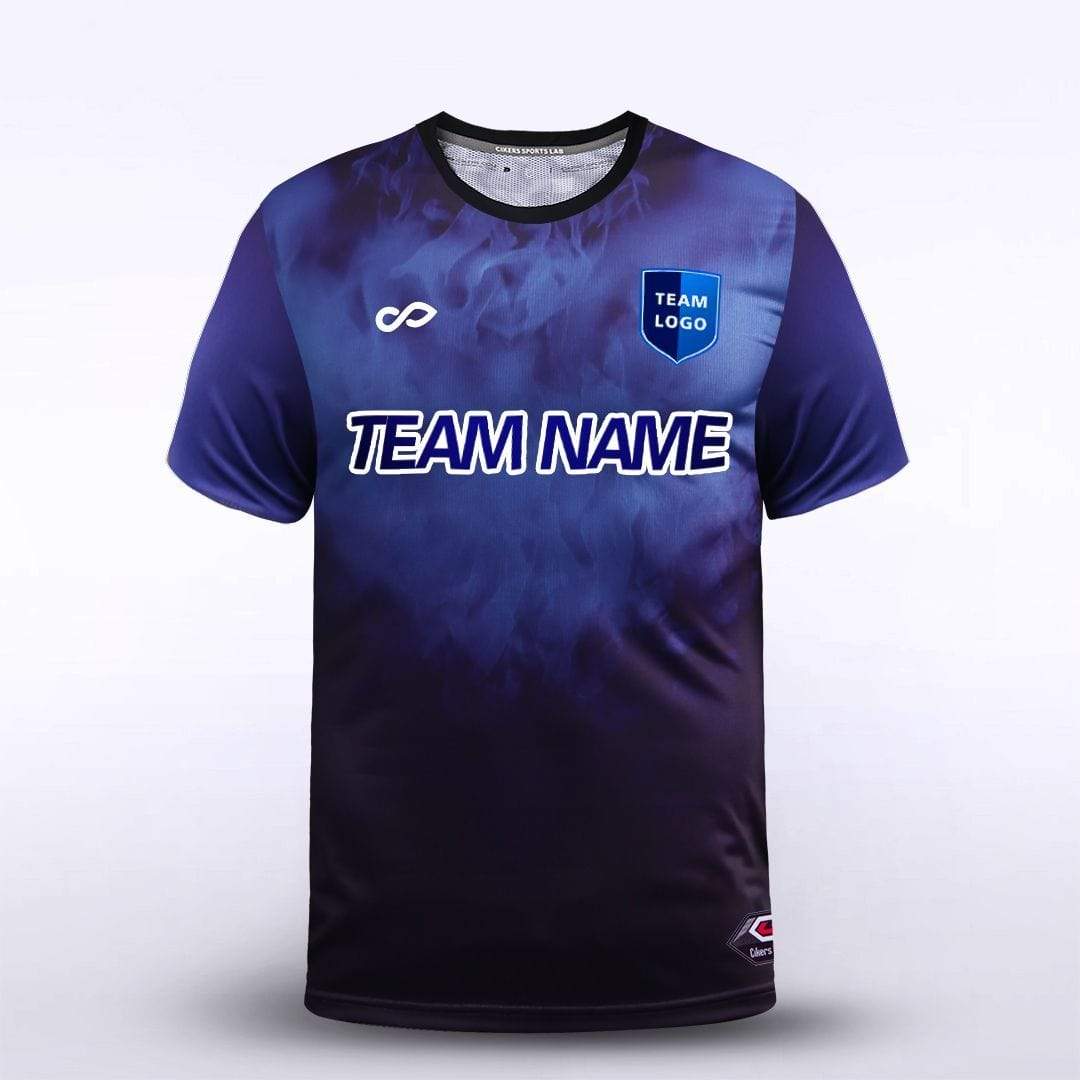 Space Vapor - Customized Kid's Sublimated Football Jersey