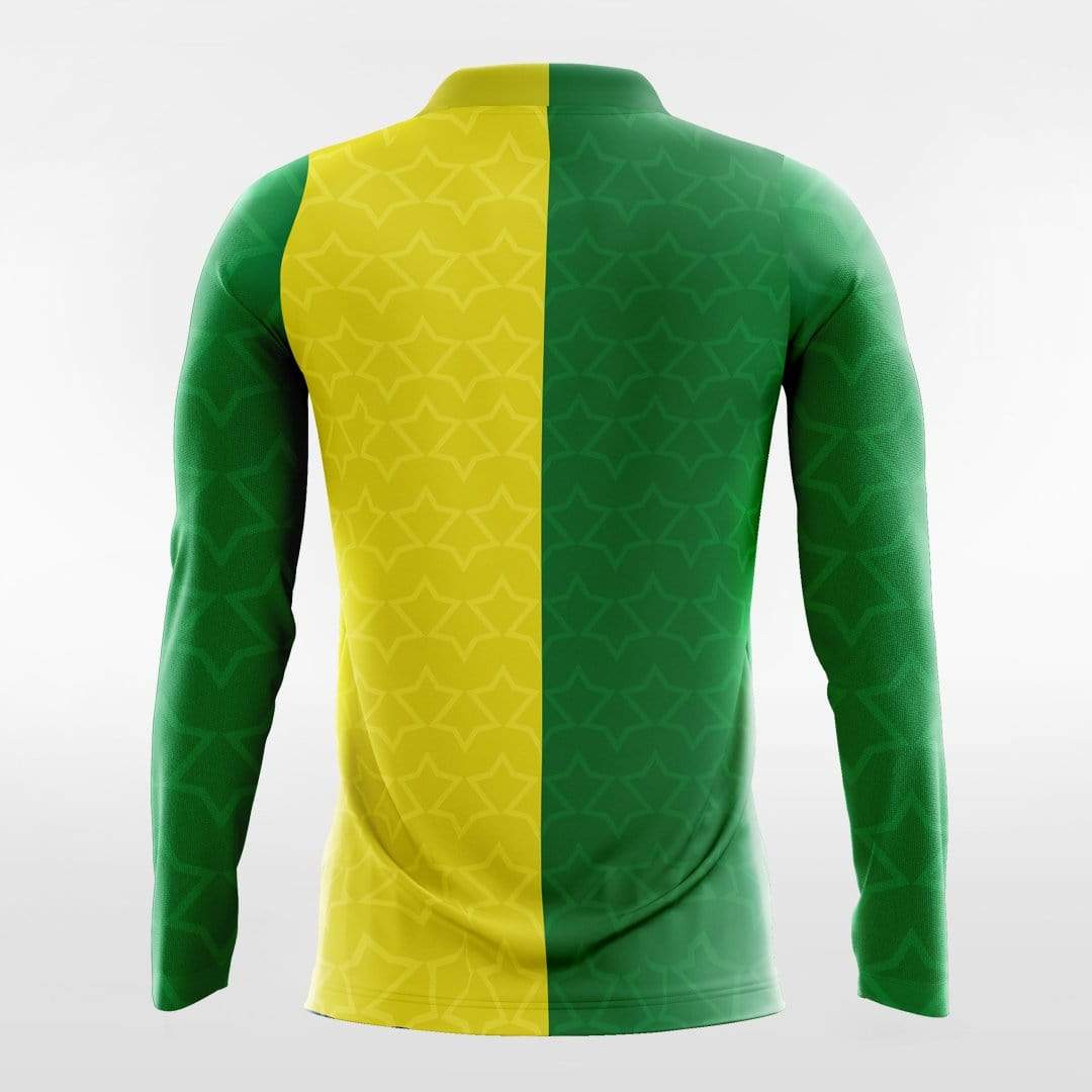Herdsman - Customized Men's Sublimated Long Sleeve Football Jersey