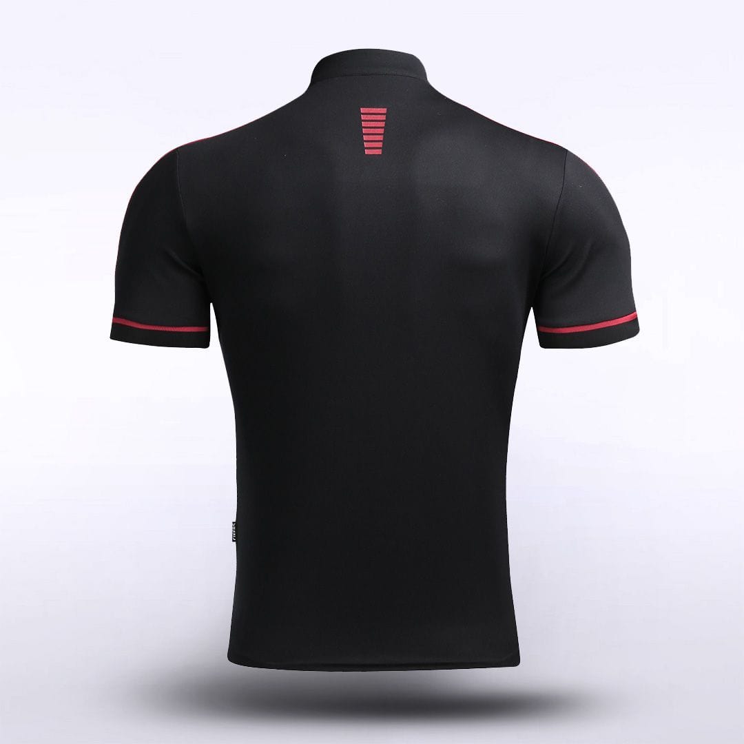 Adult Stand Collar Polo Shirt