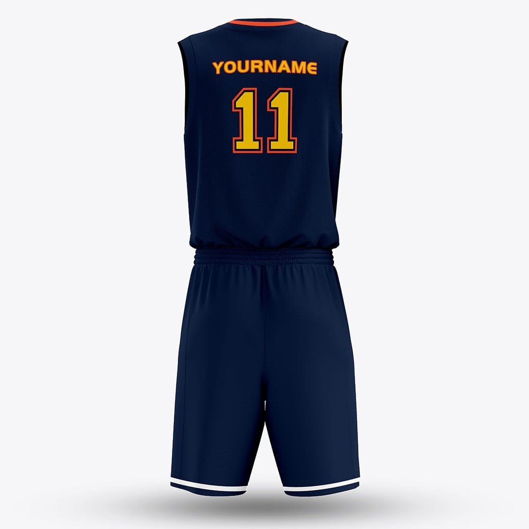 Racer - Customized  Sublimated Basketball Set