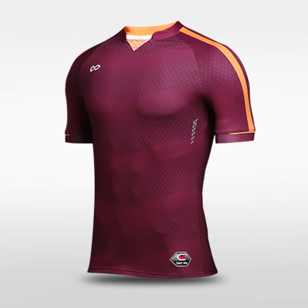 Warrior - Customized Men's Football Jersey - Vinyl Print Only