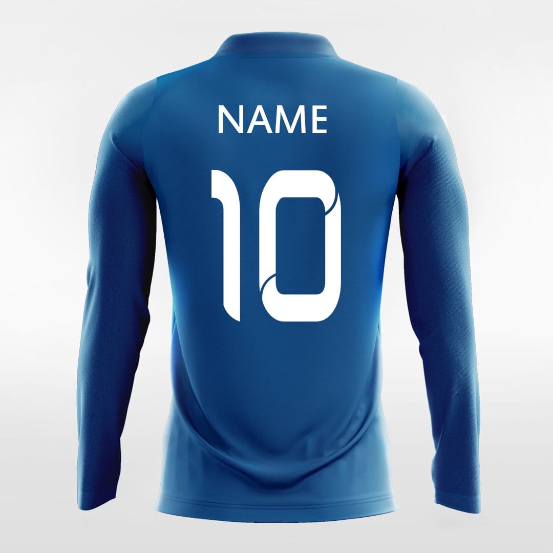 Apollo - Customized Men's Sublimated Long Sleeve Football Jersey